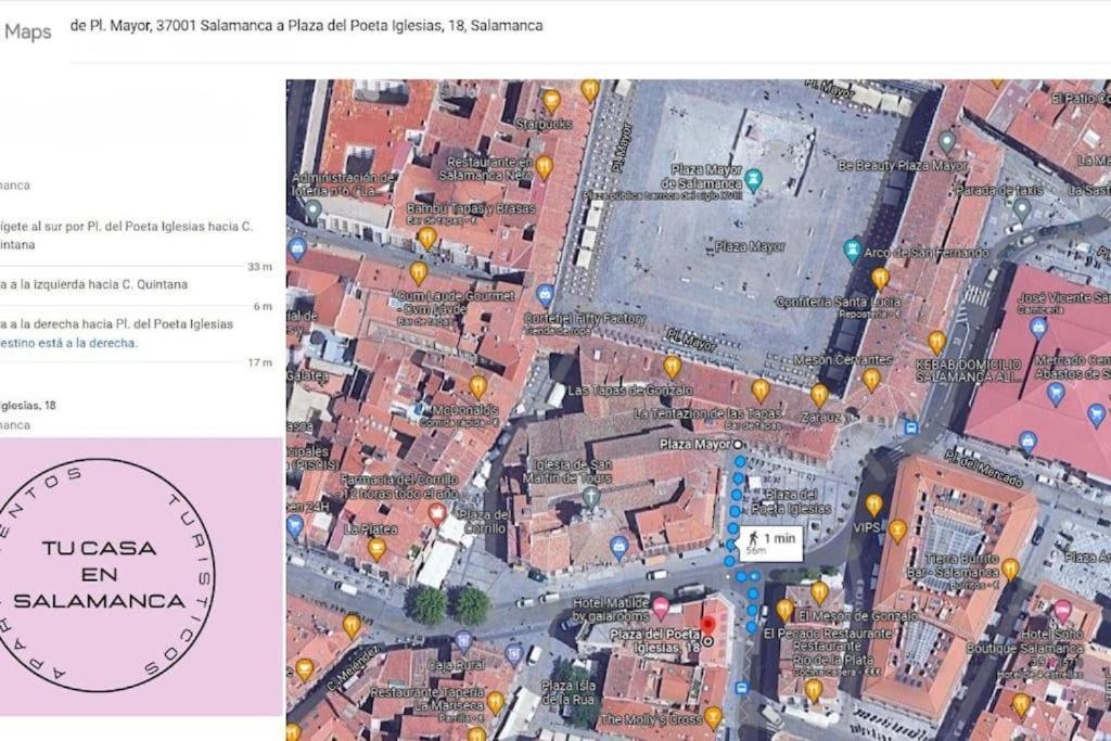 IV Apartamento Junto A Plaza Mayor Salamanka Exteriér fotografie